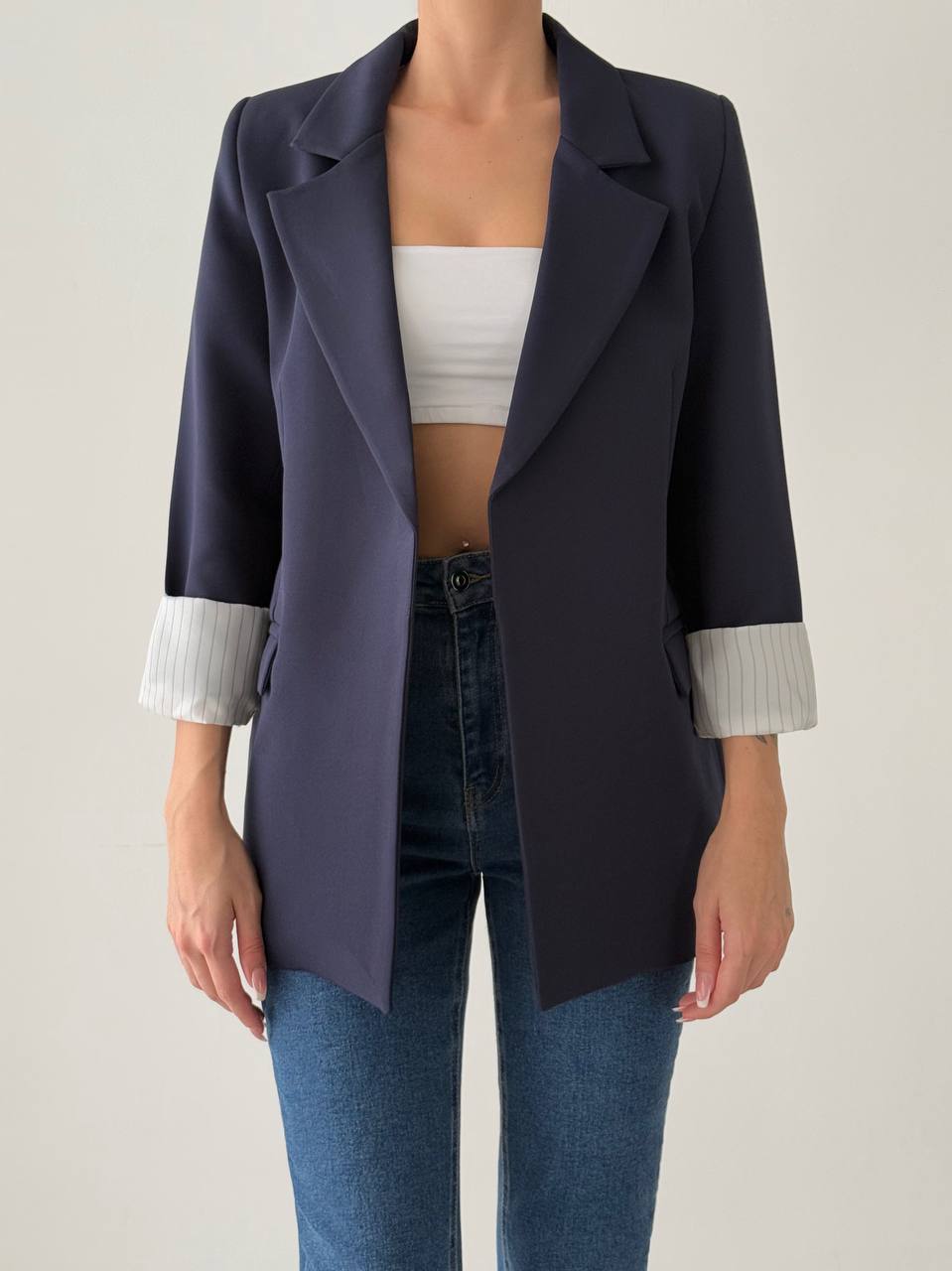 Blazer Élégant – Coupe Moderne & Finitions Premium
