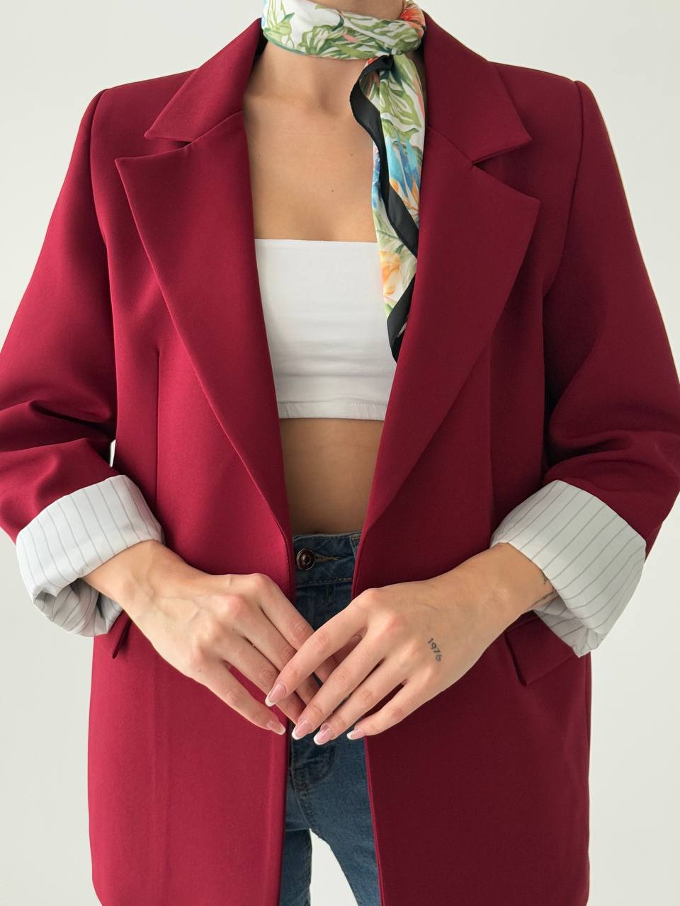 Blazer Élégant – Coupe Moderne & Finitions Premium