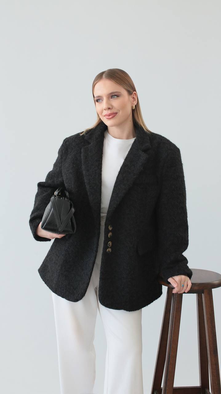 Blazer Texturé Oversize