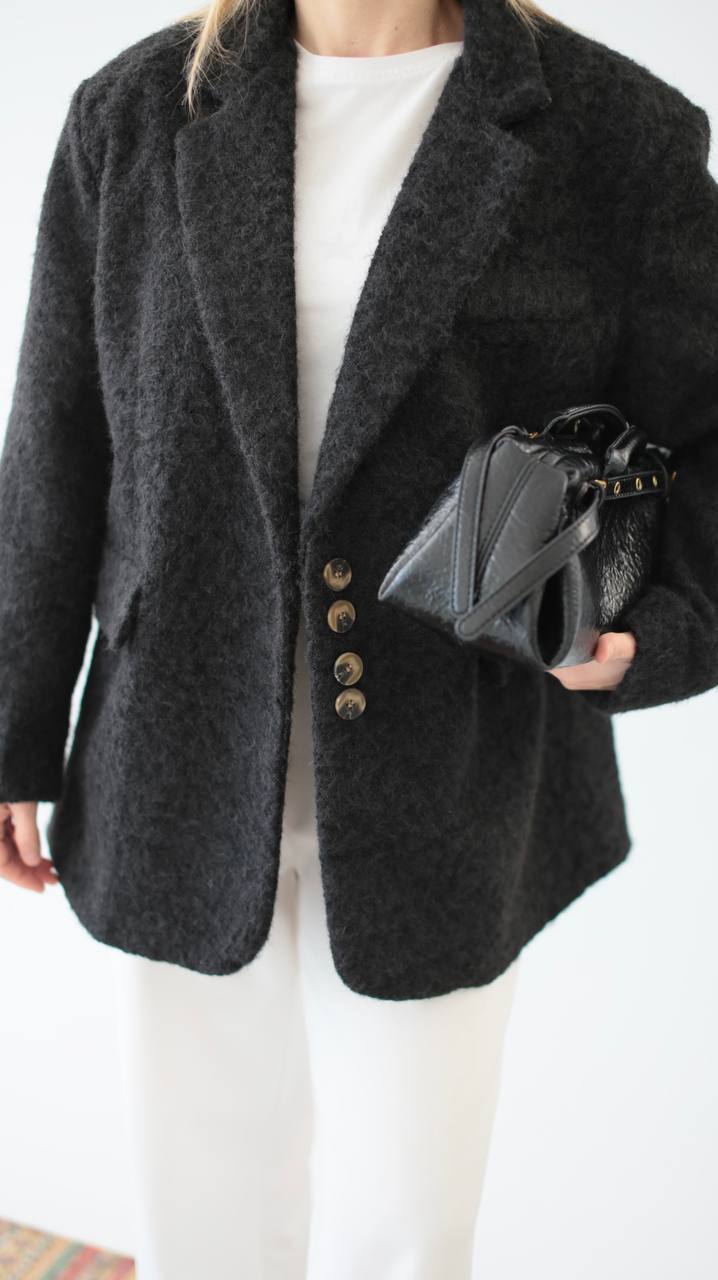 Blazer Texturé Oversize
