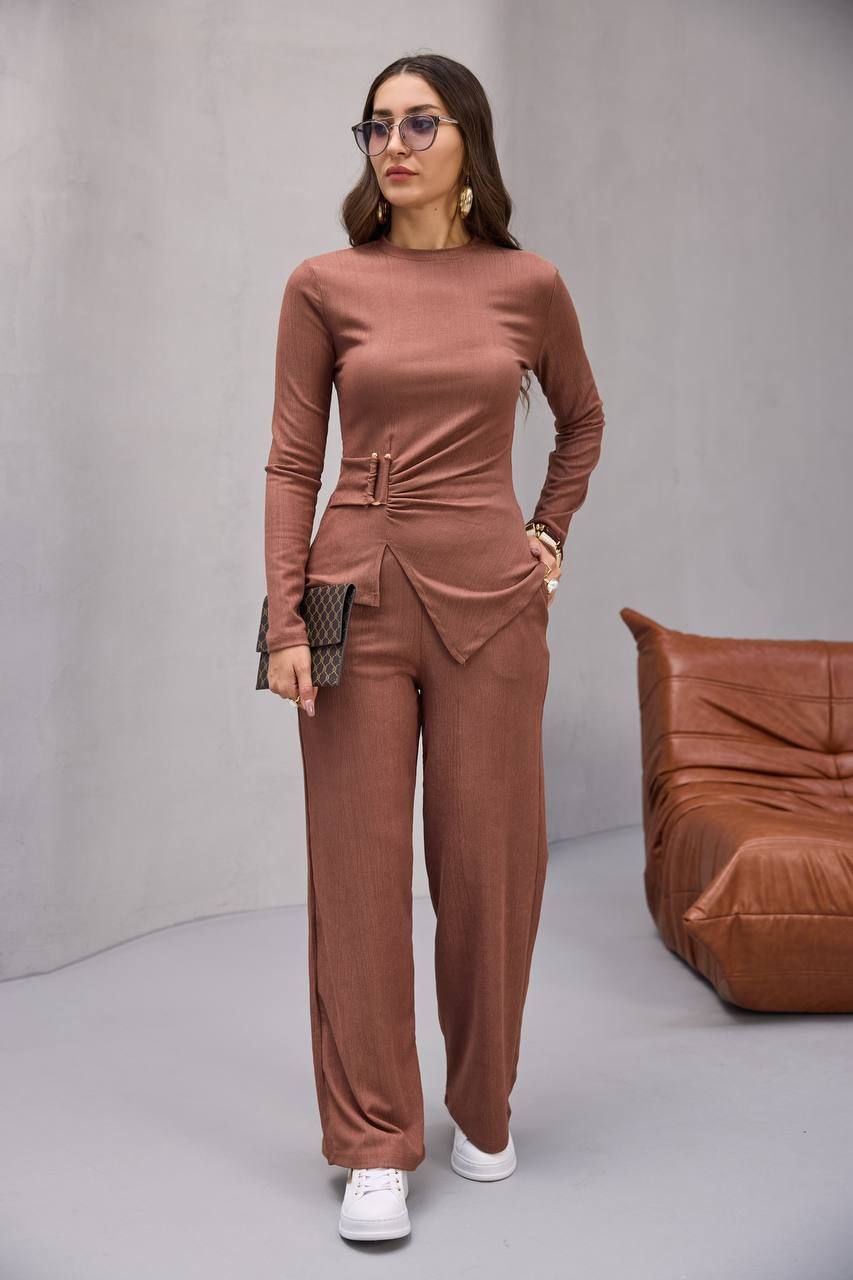 Ensemble Femme Émeraude Élégance